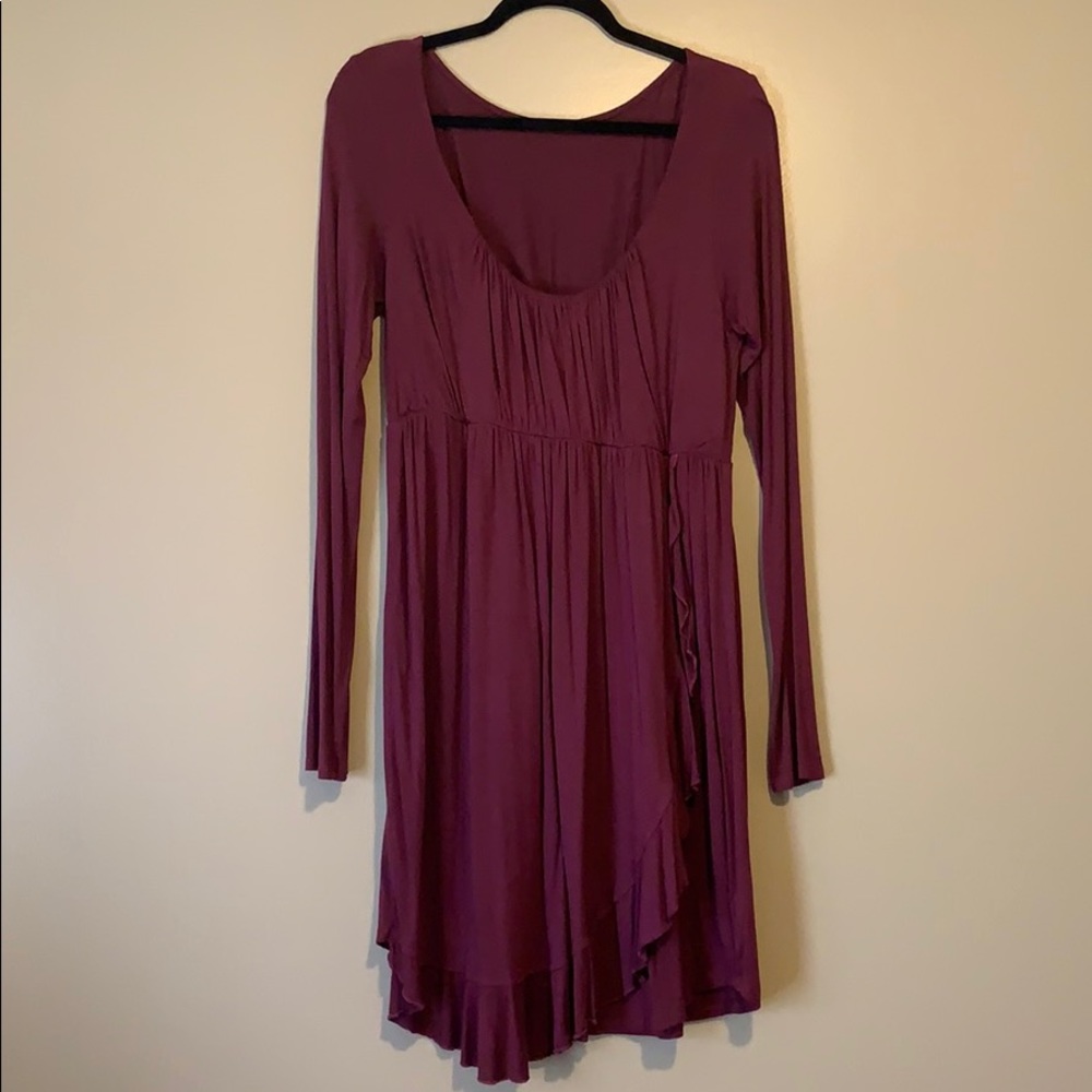 LA Made Faux-Wrap Dress